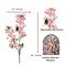 Sakura Pink Artificial Cherry Blossom 34” Bundle of 3 Faux Silk Cherry Blossom Branches for Home, Wedding, Event & Spring Décor | Realistic Japanese Flower Stems